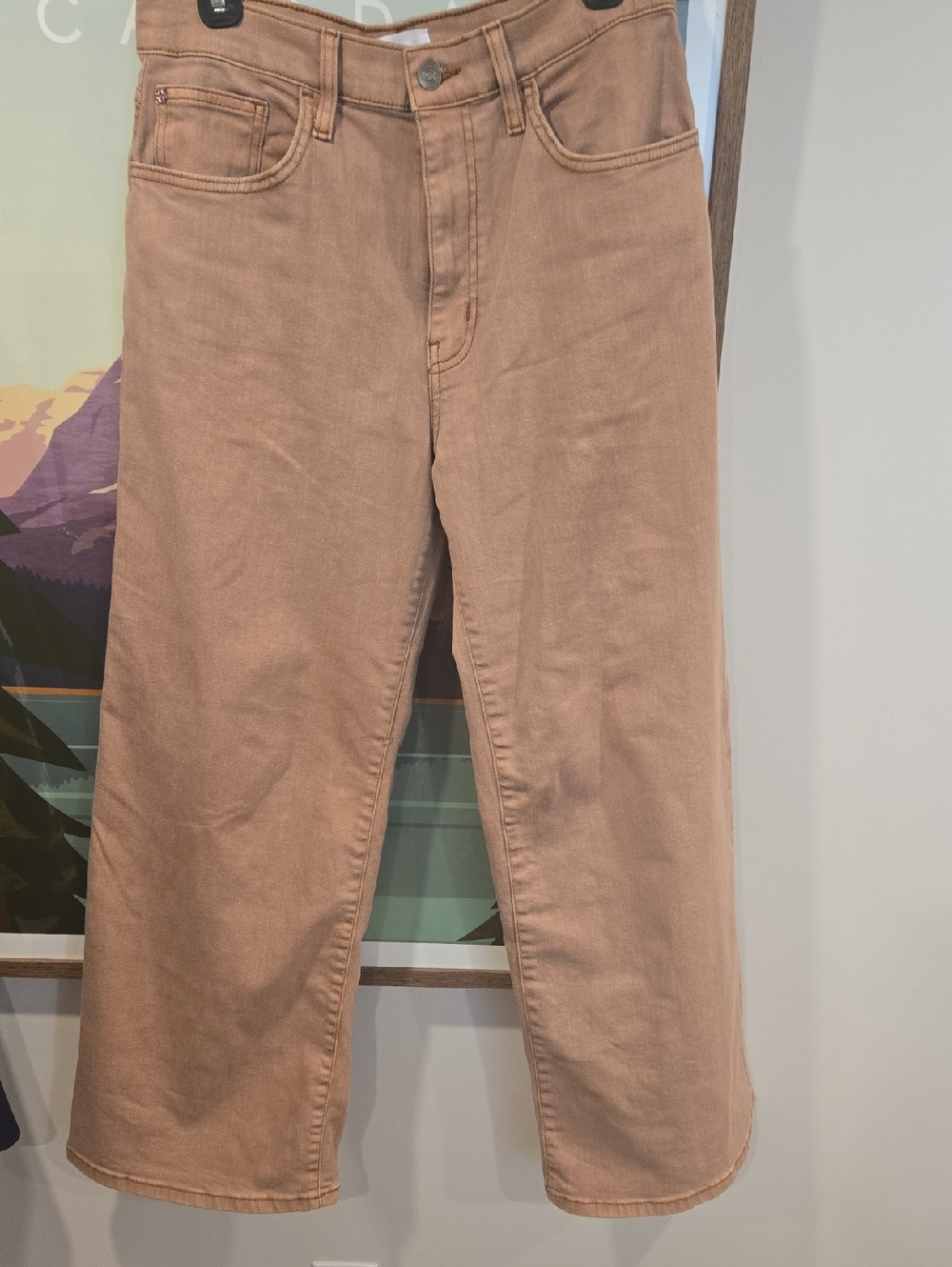 Hudson johlene vintage khaki waist 15-16